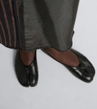 Maison Margiela Tabi leather ballet flats
