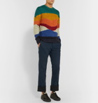Missoni - Slim-Fit Colour-Block Alpaca Sweater - Multi