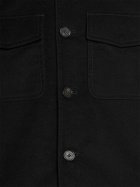 LORO PIANA - Kiku Buttoned Velvet Bomber Jacket