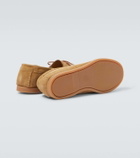 Saman Amel City Moc suede boat shoes