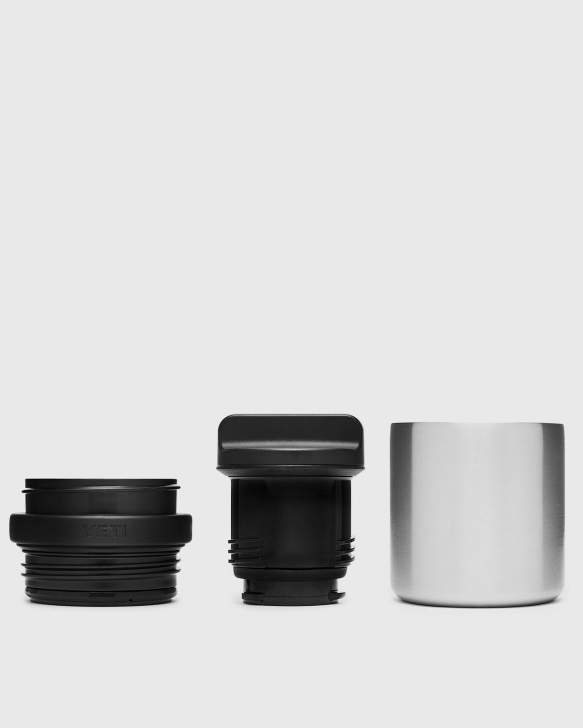Yeti Rambler Bottle Cup Cap Black Tableware