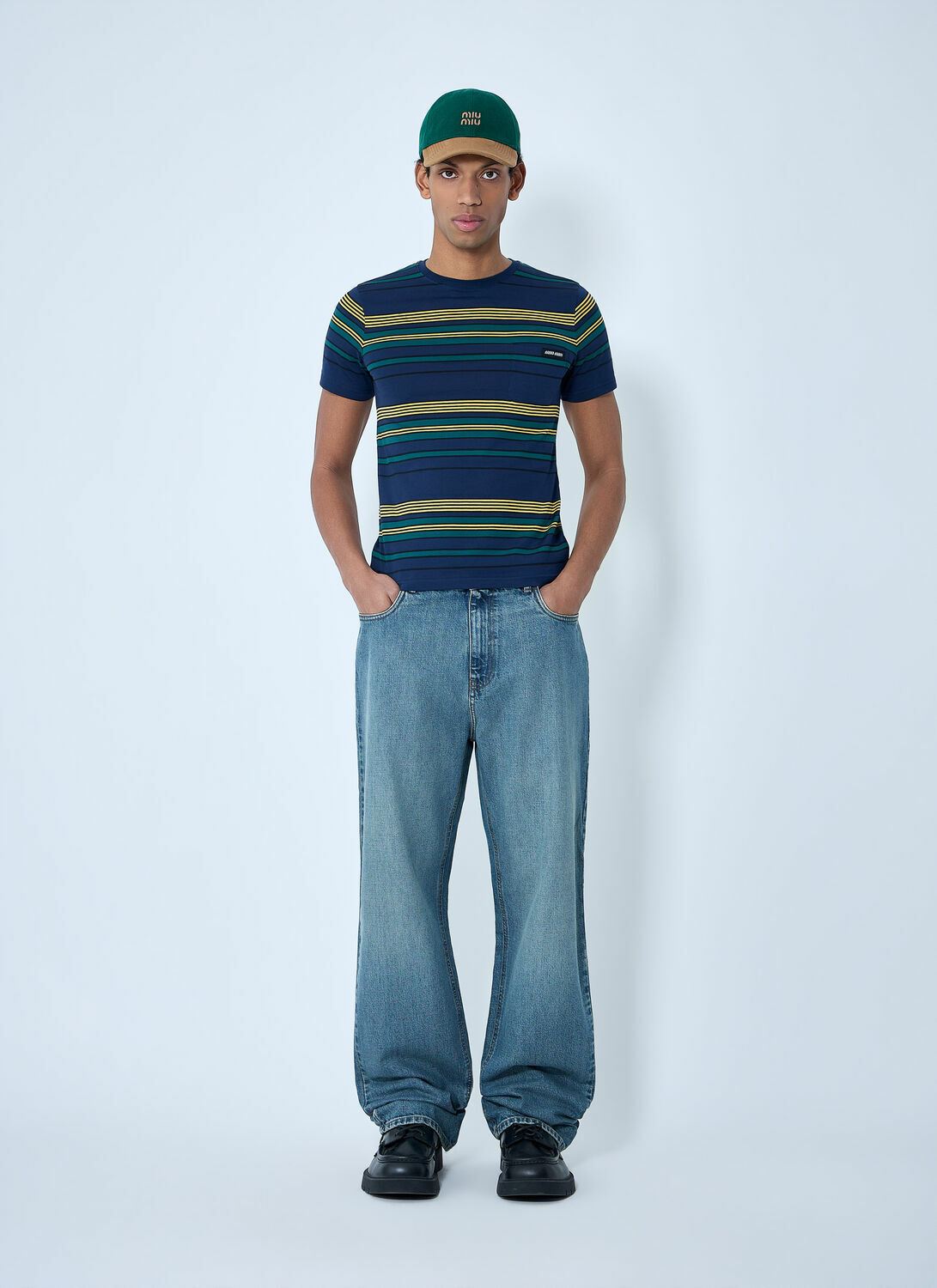 Miu Miu Wide-Leg Denim Jeans Miu Miu