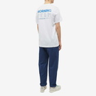 Air Jordan Men's Breakfast T-Shirt in White/Black/Hyper Royal