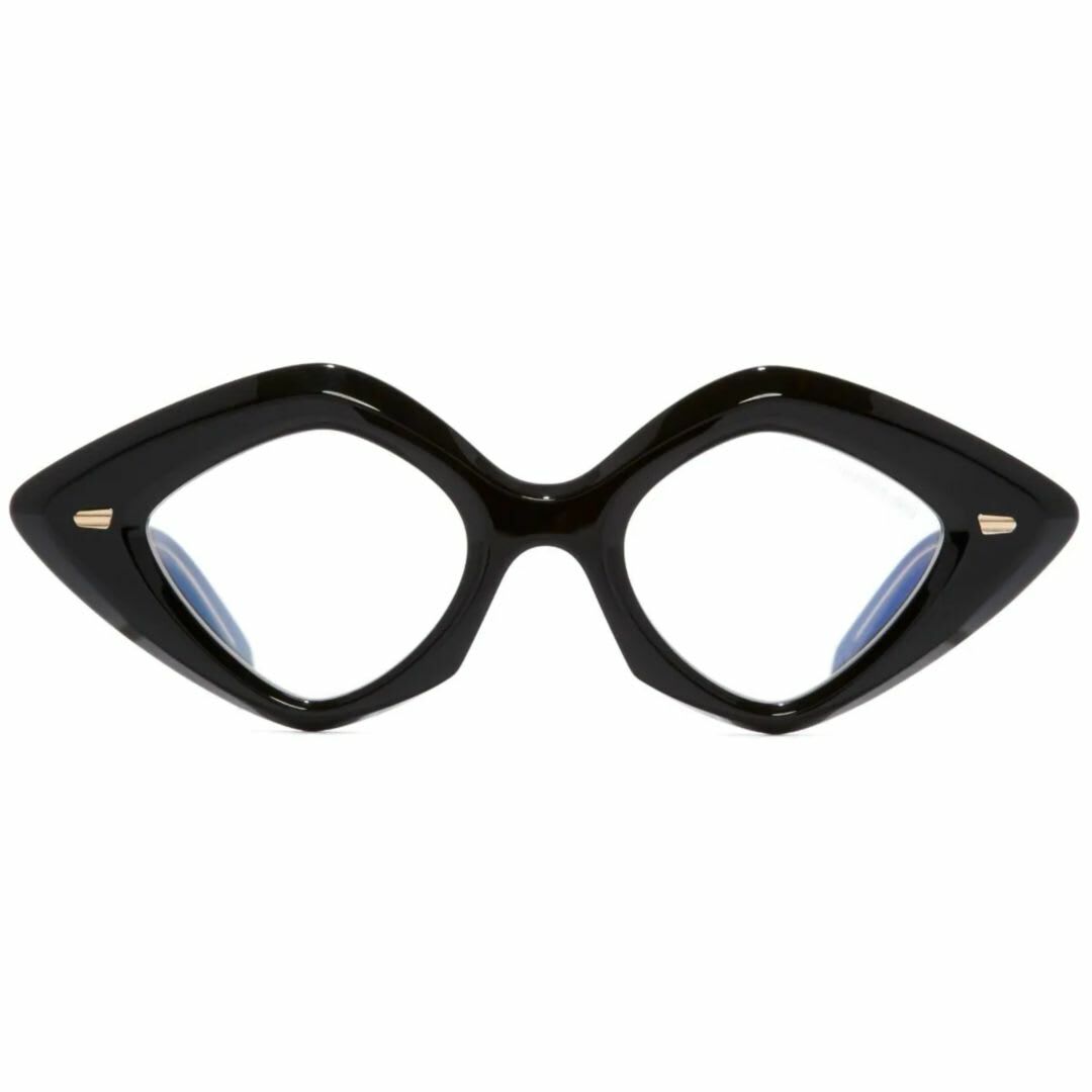 Cutler and Gross 9126-01 48mm Black Acetate Optical Frame