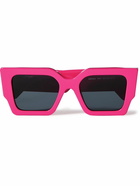 Off-White - Catalina Square-Frame Acetate Sunglasses