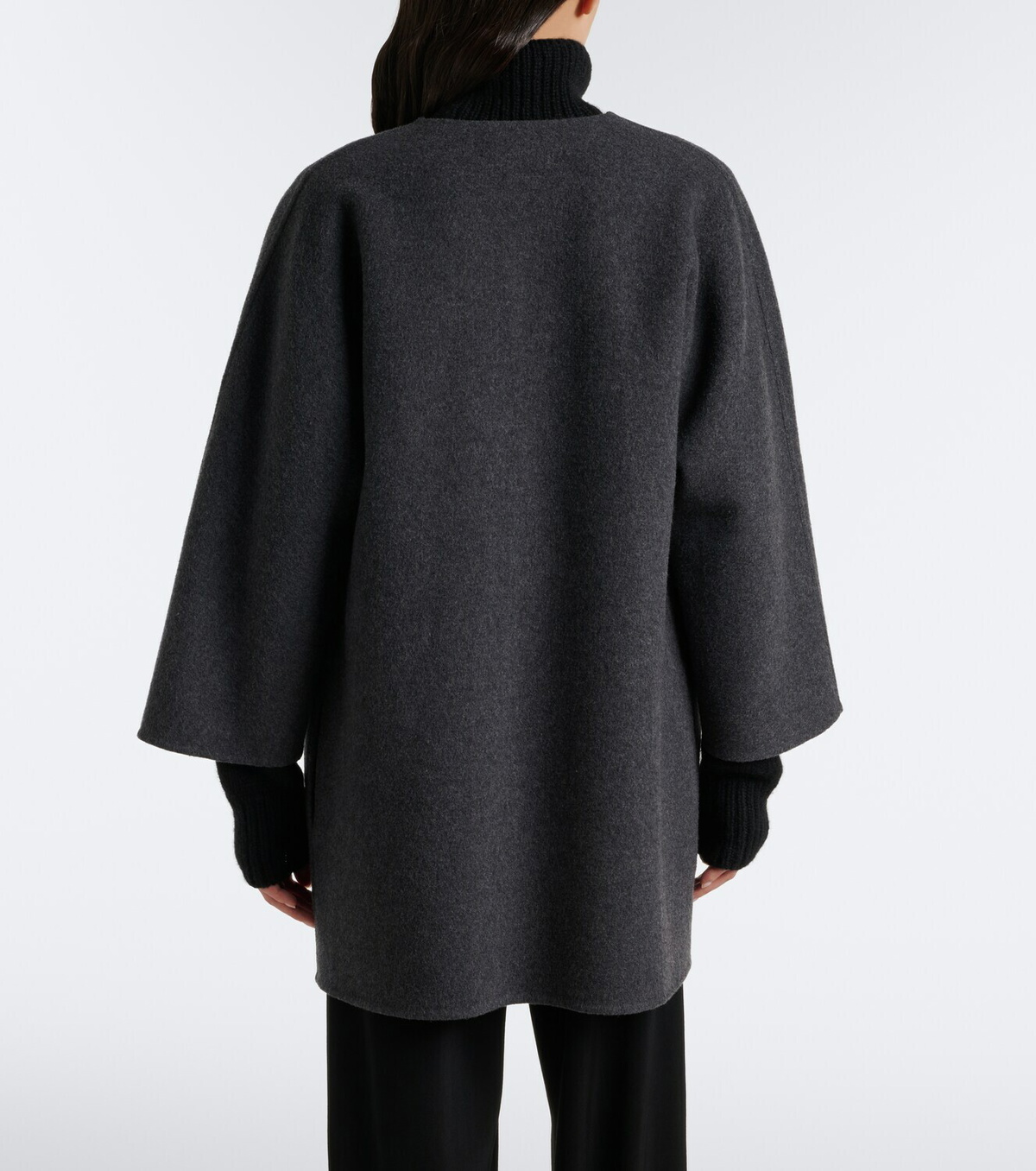 The Row Cove oversized cashmere and wool coat