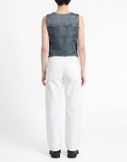 Rag & Bone Womens Tailored Vest in Blue