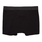 Off-White Three-Pack Black Industrial Tape Boxer Briefs
