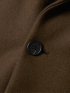 The Row - Charles Double-Breasted Virgin Wool-Blend Felt Coat - Brown