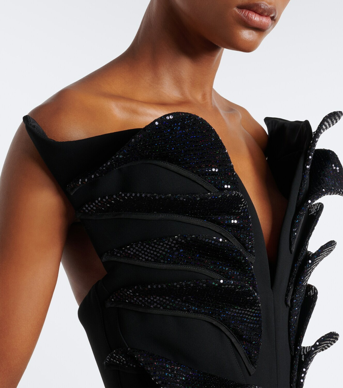 Maticevski Spearhead sequined embellished gown