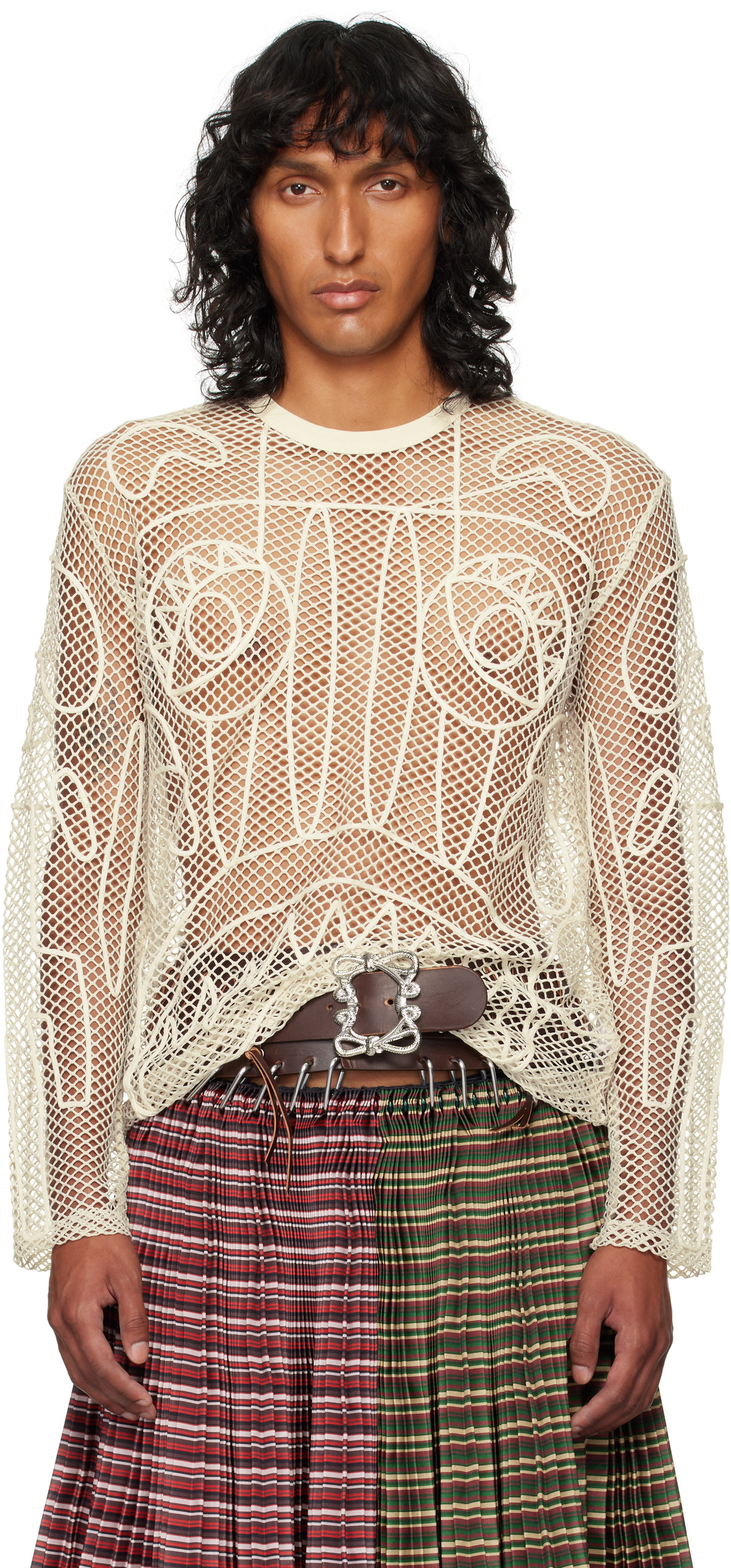 ★Charles Jeffrey LOVERBOY★ ホワイト Topsy Turvy Tシャツ white-topsy-turvy-t-shirt.jpg