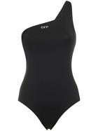 OFF-WHITE Off Stamp Lycra One-piece Swimsuit