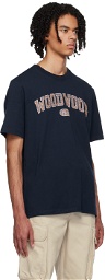 WOOD WOOD Navy Bobby T-Shirt