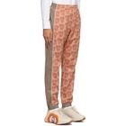 Gucci Orange Tiger Heads Lounge Pants