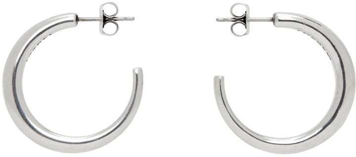 Photo: Isabel Marant Silver Ring Hoop Earrings