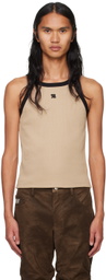MISBHV Beige Sex Tank Top