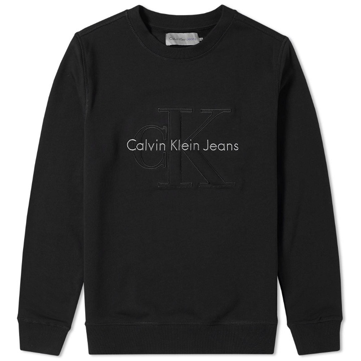 Photo: Calvin Klein Hasto Embossed Logo Crew Sweat