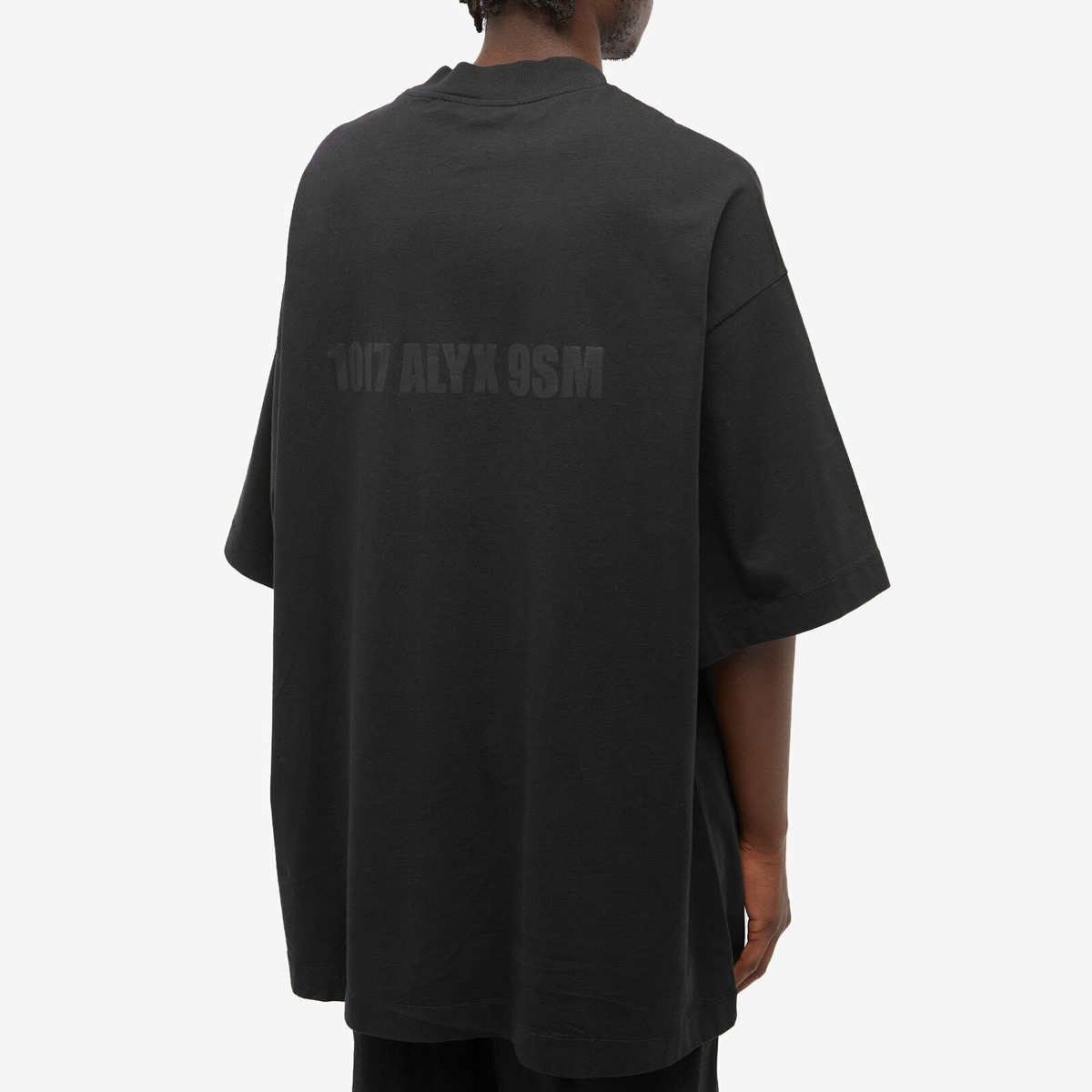 ★1017 ALYX 9SM★ ブラック '9SM' Tシャツ 1017 ALYX 9SM - トリプル プリント Tシャツ | HBX - ハイプ
