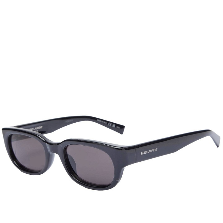 Photo: Saint Laurent Sunglasses Saint Laurent SL 642 Sunglasses in Black/Black