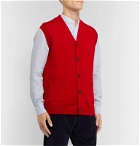 Connolly - Goodwood Wool and Cashmere-Blend Sweater Vest - Red