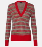Etro Jacquard wool-blend sweater