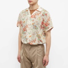 Bode Men's Flowering Crabapple Vacation Shirt in Multi