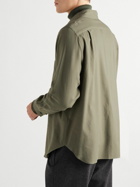 Margaret Howell - Cotton and Cashmere-Blend Twill Shirt - Green