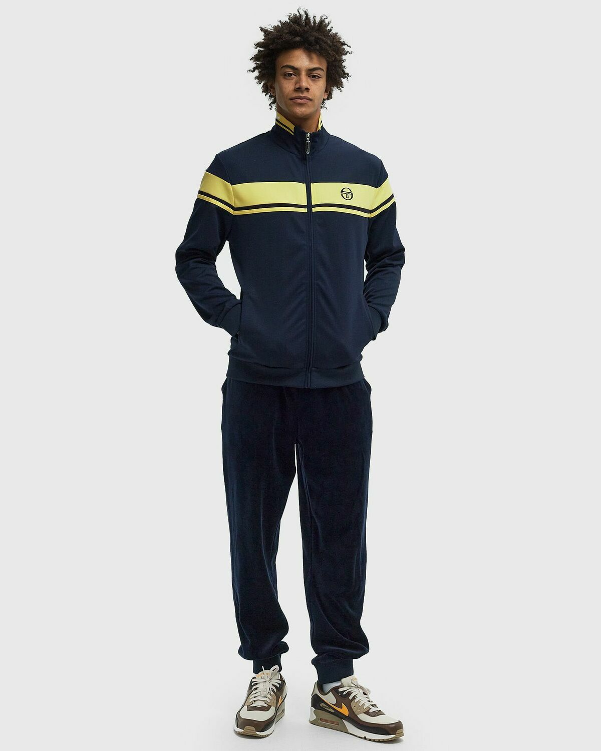 Sergio Tacchini DAMARINDO TRACK TOP Blue Mens Track Jacket