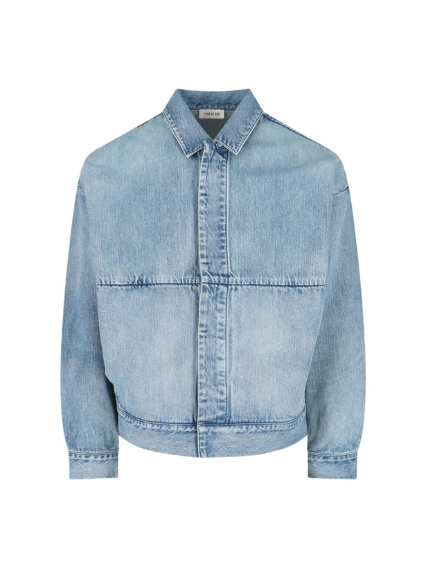 Photo: Fear of God trucker Denim Jacket