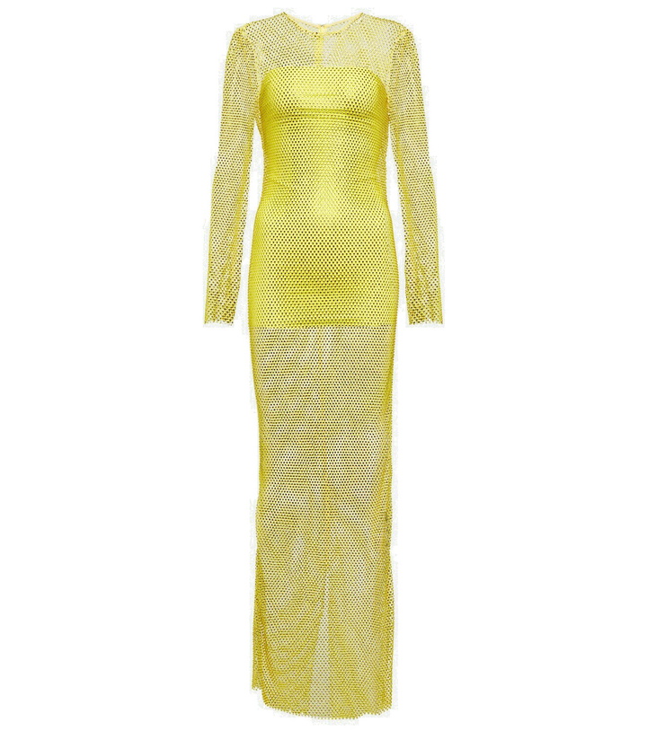 Photo: Giuseppe di Morabito Embellished maxi dress