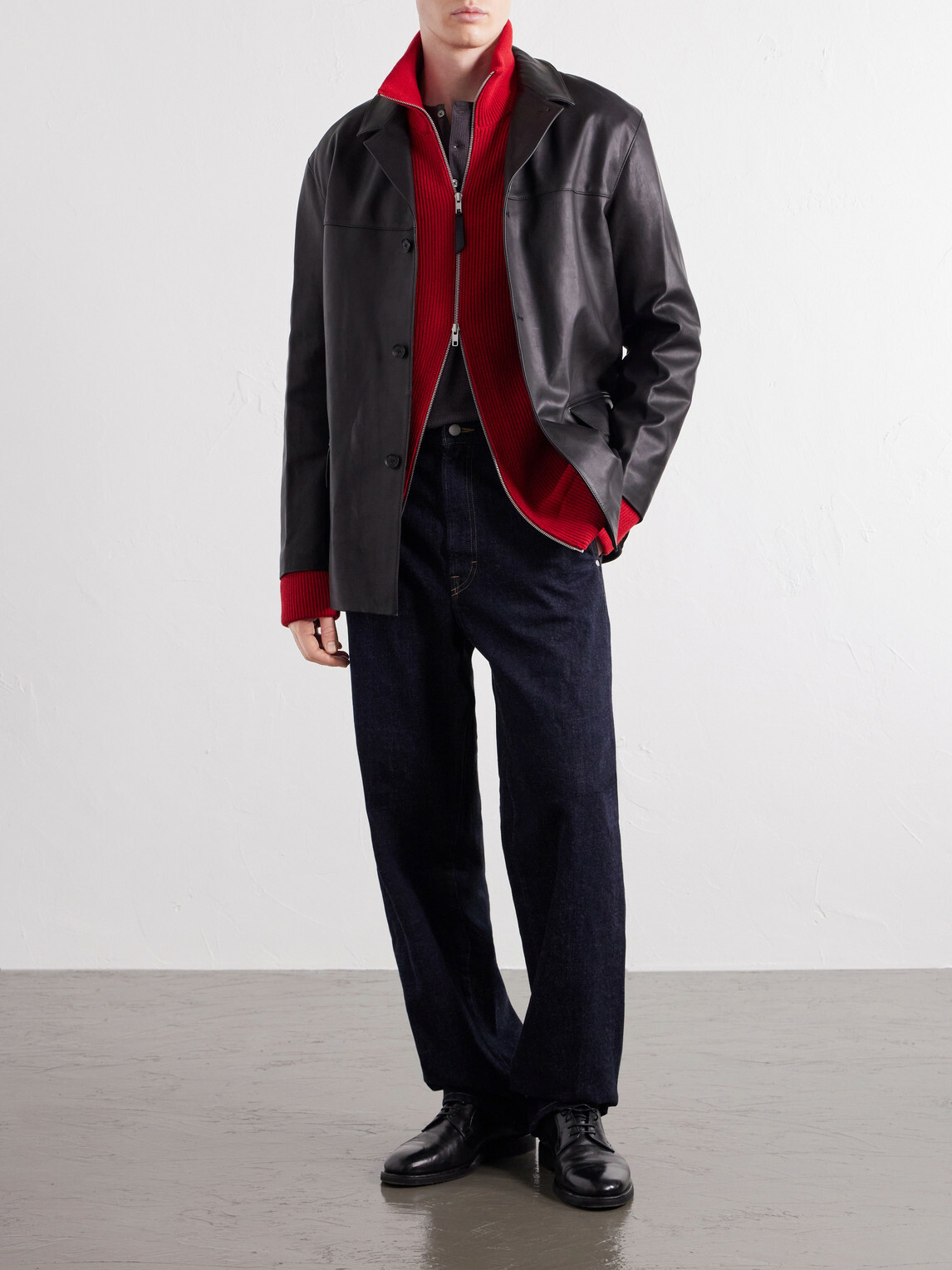 YOKE - Wide-Leg Jeans - Blue