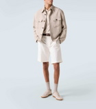 Loro Piana Jarno cotton-blend Bermuda shorts