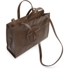 Telfar Brown Medium Shopper Tote