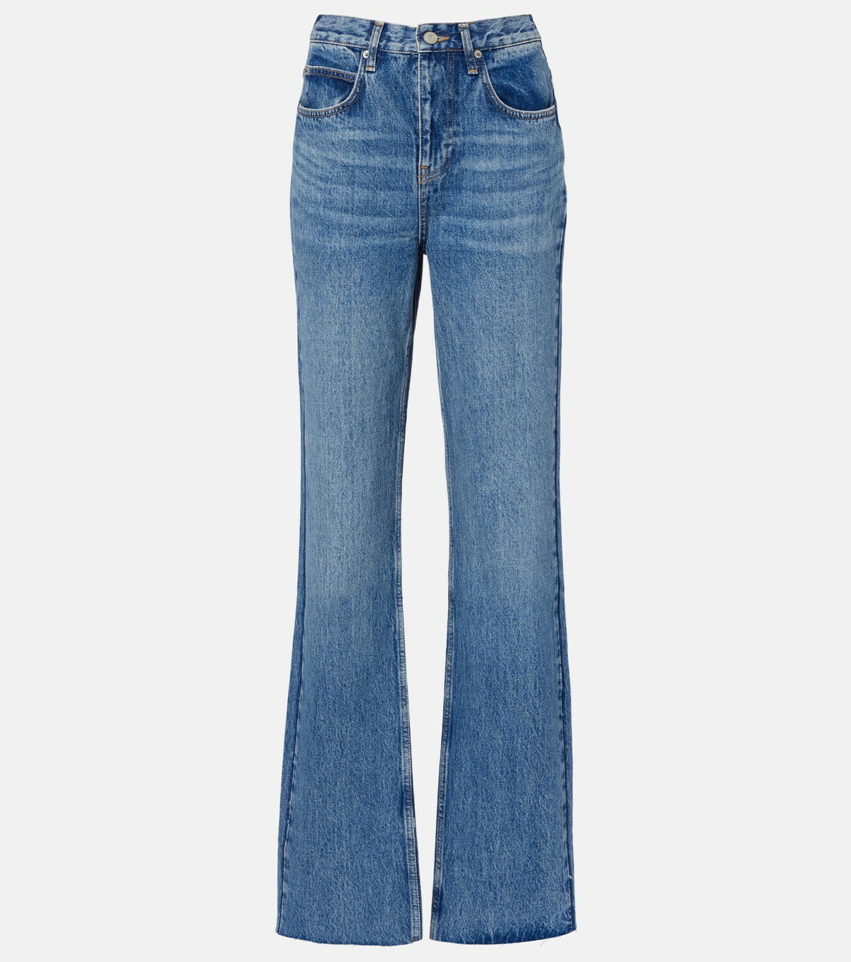 The Frankie Shop Dalston mid-rise flared jeans