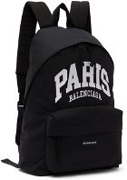 Balenciaga Black Paris Cities Backpack