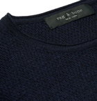 rag & bone - Gregory Slim-Fit Merino Wool-Blend Sweater - Midnight blue