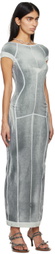 KNWLS Gray Raze Maxi Dress