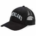 Nahmias Men's Summerland Corduroy Trucker Hat in Black
