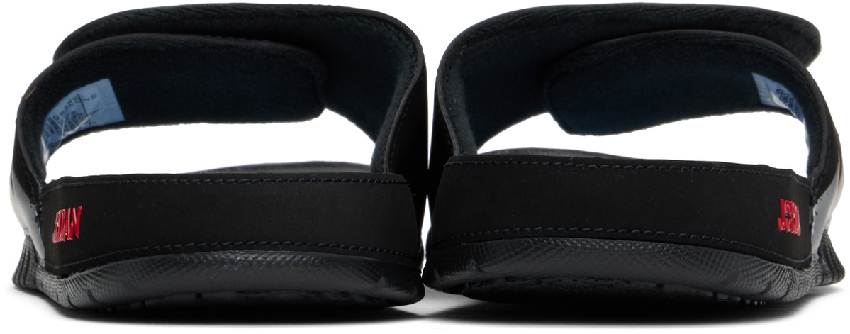 Nike Jordan Black Hydro 5 Retro Pool Slides