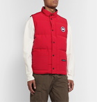 Canada Goose - Slim-Fit Freestyle Crew Quilted Arctic Tech Down Gilet - Red