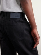 3sixteen - CS-220x Classic Straight-Leg Selvedge Jeans - Black