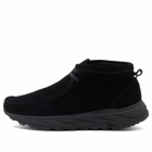 Clarks Originals Men's Wallabee Eden in Black Suede