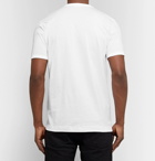 Dolce & Gabbana - Appliquéd Cotton-Jersey T-Shirt - Men - White
