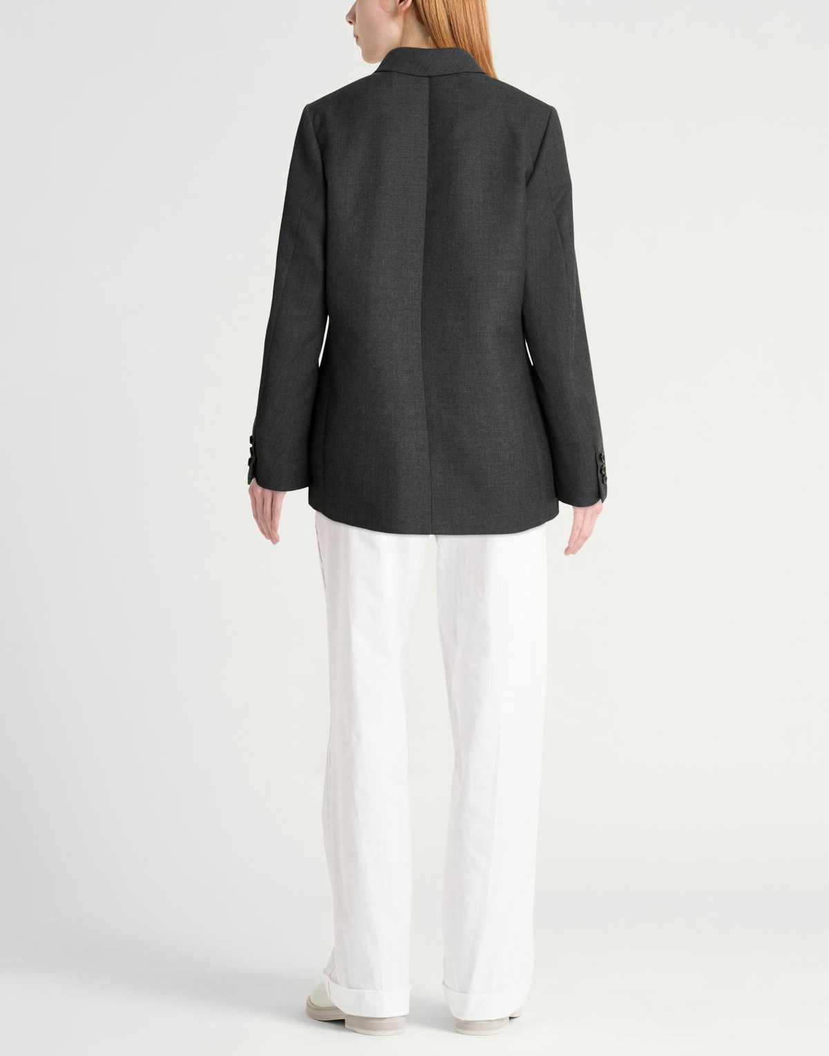 Halfboy Womens Blazer in Grey