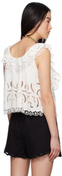 SEA NY White Marja Top