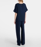 Asceno Talia crêpe t-shirt