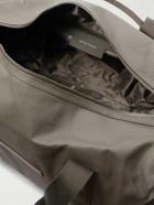 HORIZN STUDIOS - SoFo L Leather and Grosgrain-Trimmed Canvas Weekend Bag