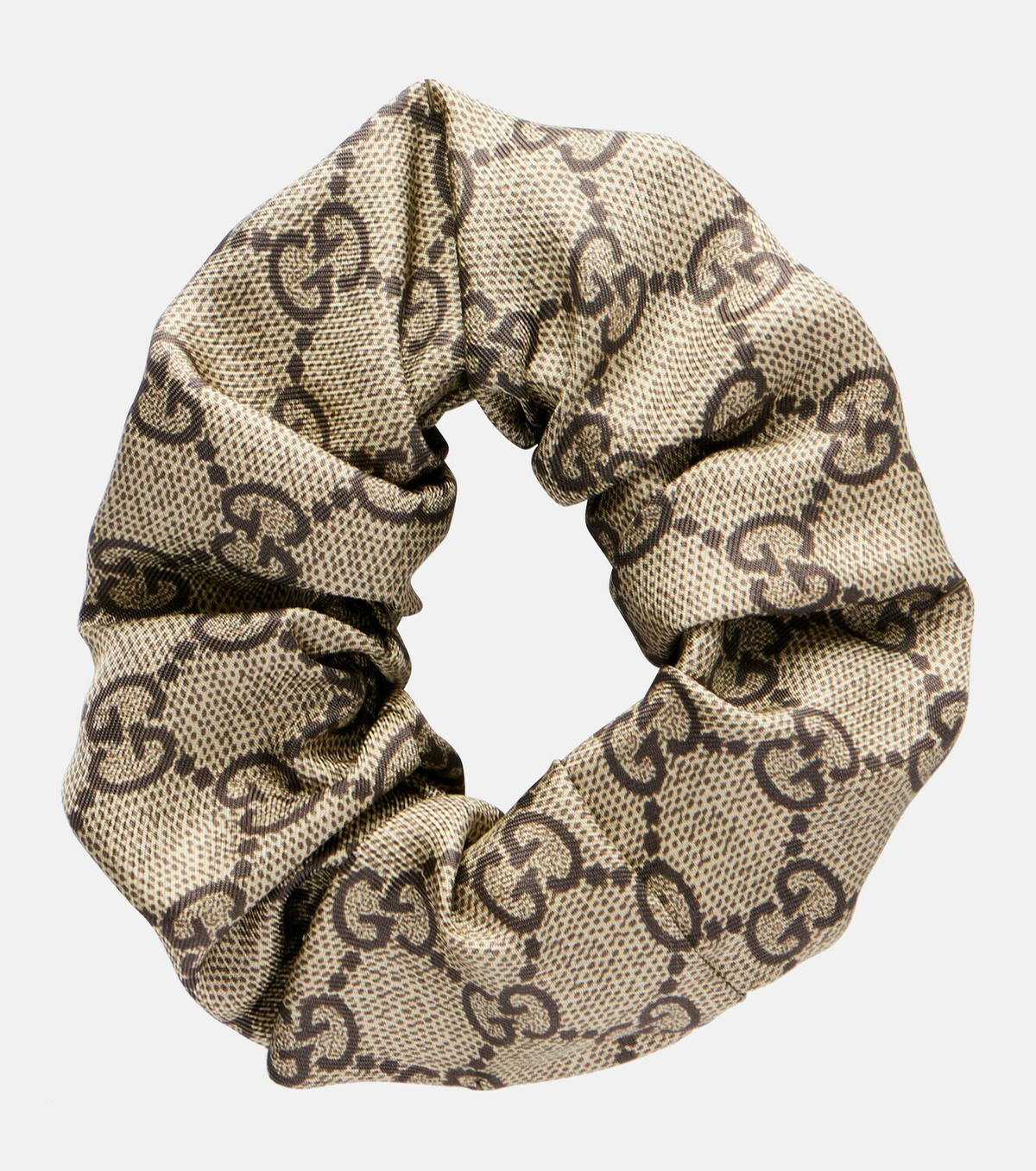Gucci GG jacquard silk scrunchie