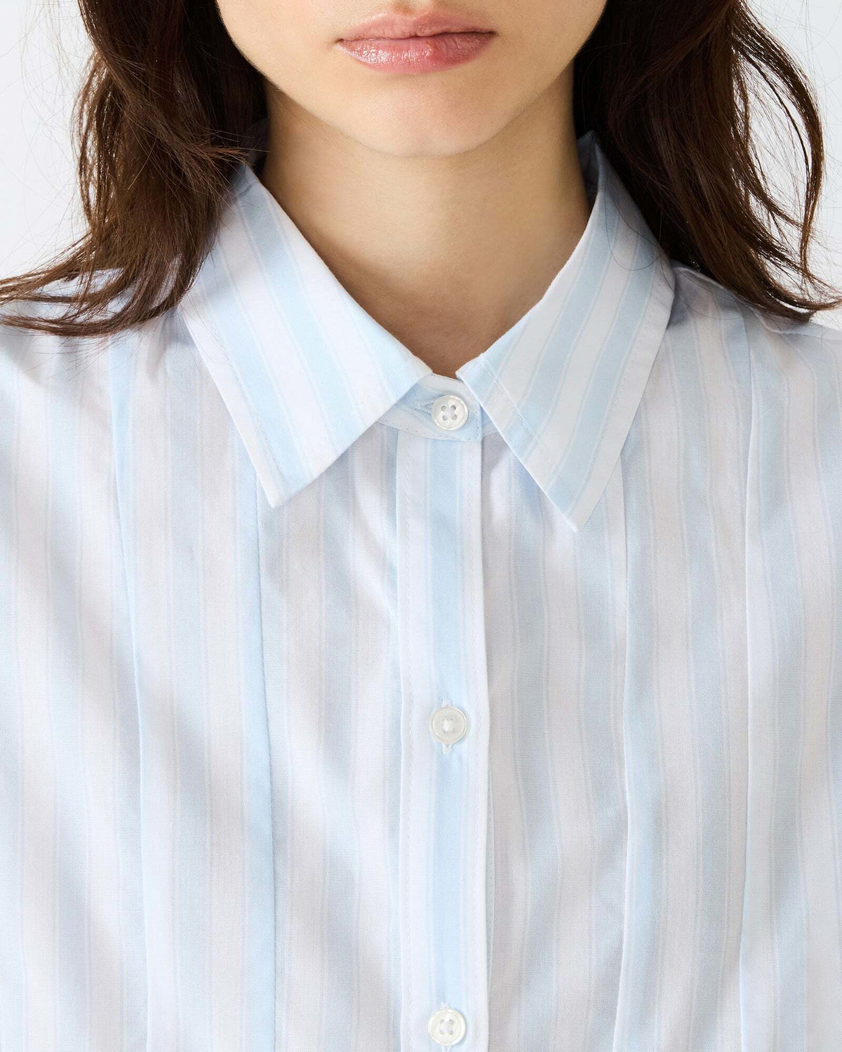 Steve Madden Porter Top Striped Tops in White