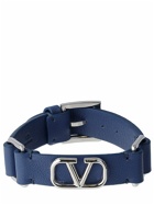 VALENTINO GARAVANI - V Logo Signature Leather Belt Bracelet